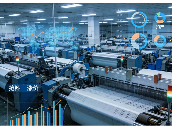 The market is seeing a scramble for materials, successive price hikes and capacity expansion drives, with a severe shortage hitting high-end electronic fabric....