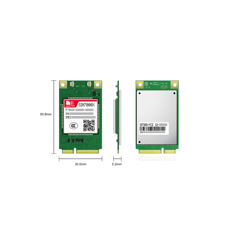 SIM7000X Mini PCIe